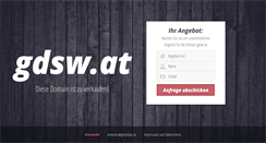 Desktop Screenshot of gdsw.at