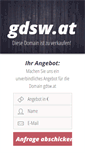 Mobile Screenshot of gdsw.at